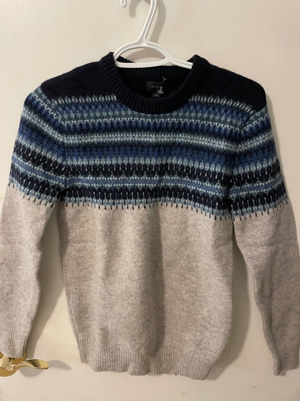 J crew 100% wool sweater